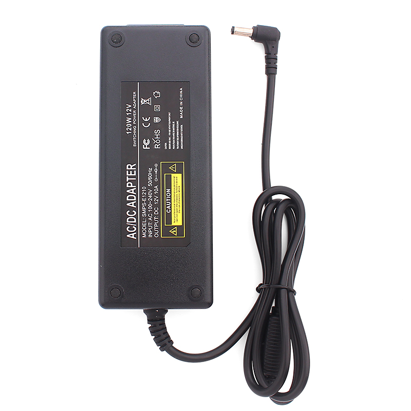 12V 10A LED Power Adapter – Custom OEM/ODM Solutions for High-Power LED Applications