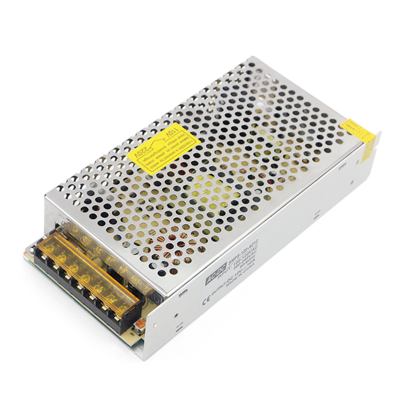 12V 10A 120W Switching Power Supply – Universal AC Input 100-240V for LED Lighting and CCTV Systems