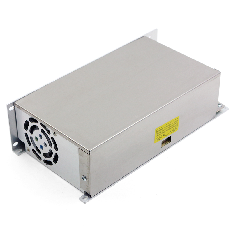 12V 50A 600W LED Lighting Switching Power Supply – High-Efficiency AC/DC Converter with CE, FCC, and