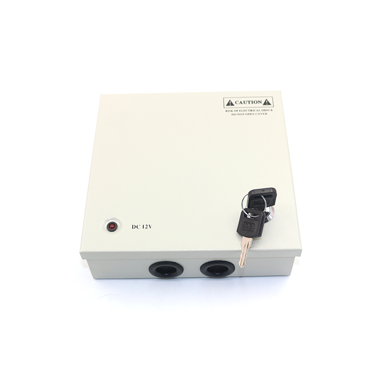 4-Channel 12V 5A CCTV Power Supply Box – Reliable Power Solution for Surveillance Systems
